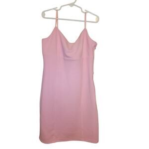 NWT With Jules Big Girl's Dress Back Black Bow Detail  Pink XL